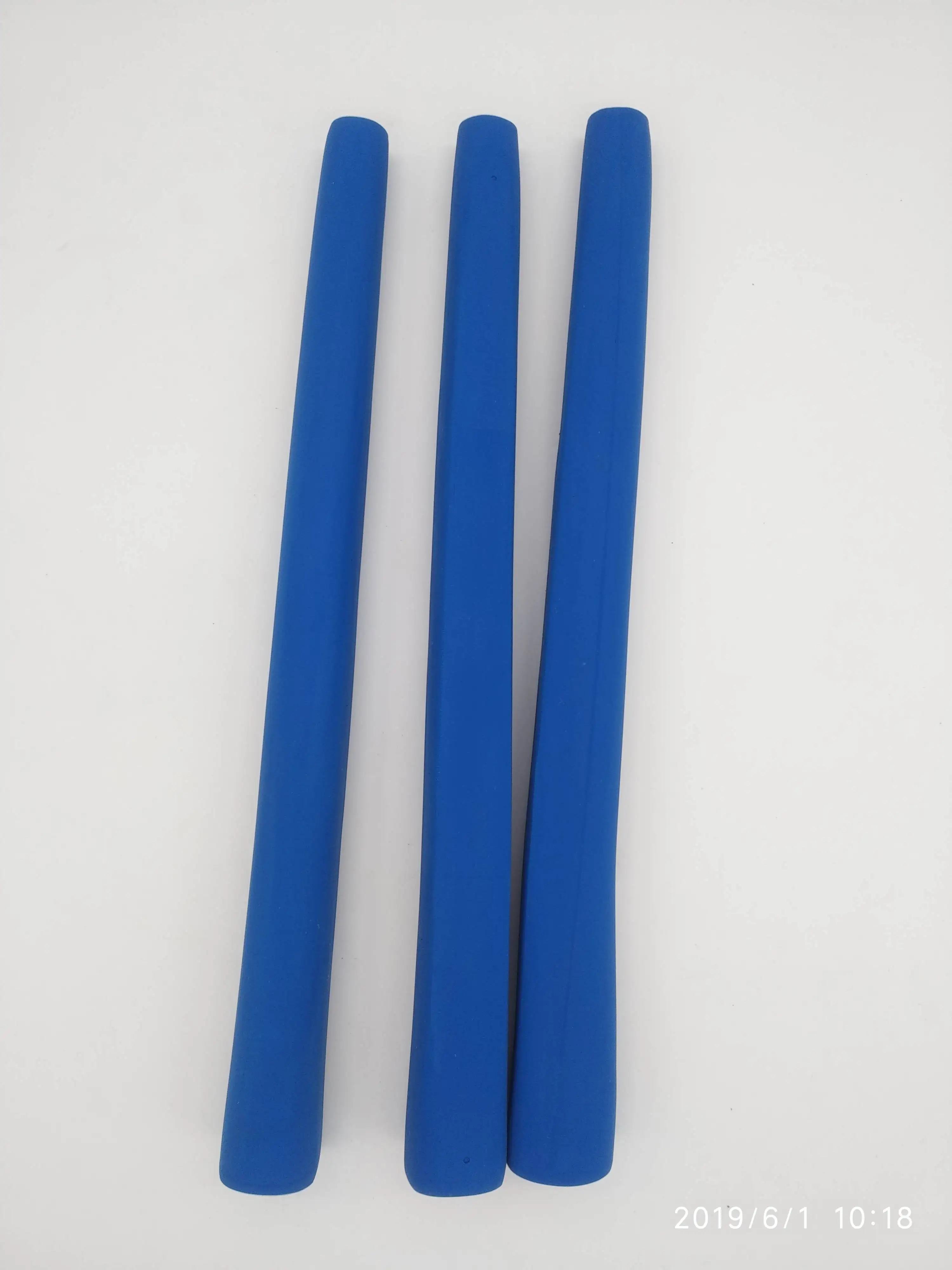 3pcs per lot blank logo blue color standard size 58R rubber golf putter grip 4