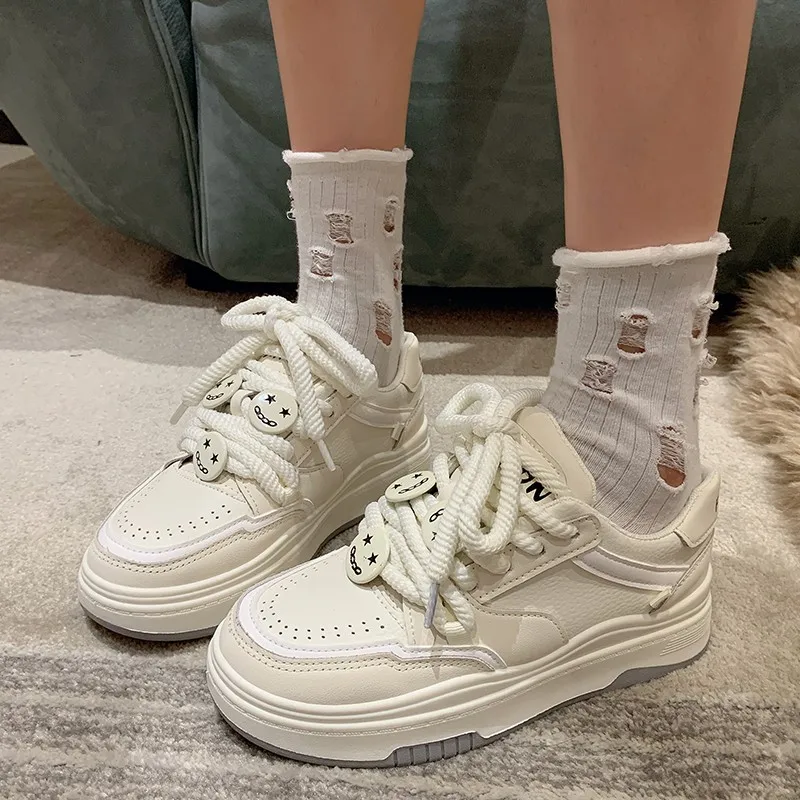 

Sneakers Women Sports Shoes Brand Casual Ladies Vulcanized Shoes Spring Flats Ladies 2024 High Quality