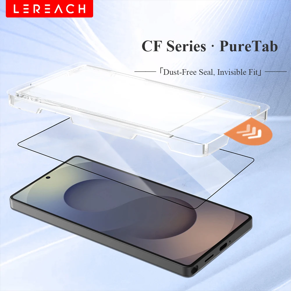Lereach Premium Tempered Glass Screen Protector with Positioning Box