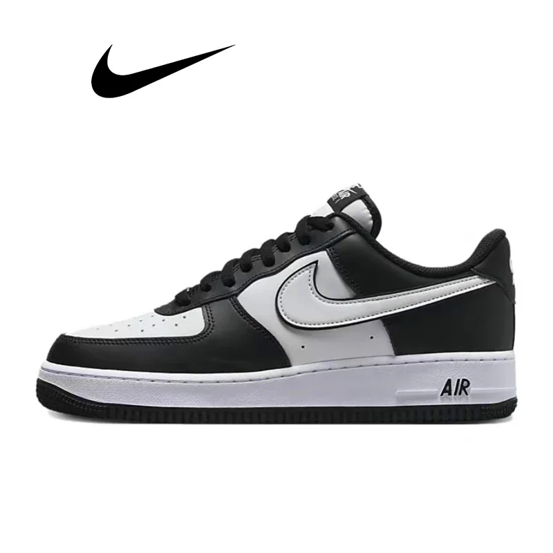 Nike-Chaussures De Skate Basses Pour Hommes Et Femmes, Air Force 1 07, Cesti De Sport, Tout Blanc, Cesti Nocnocasual, Tains