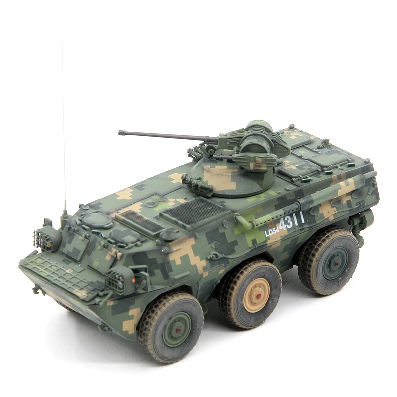 

UNISTAR Die Cast 1:72 Scale China ZSL-92 Wheeled Infantry Fighting Vehicle Jungle 6-wheeled Armored Vehicle Alloy Model