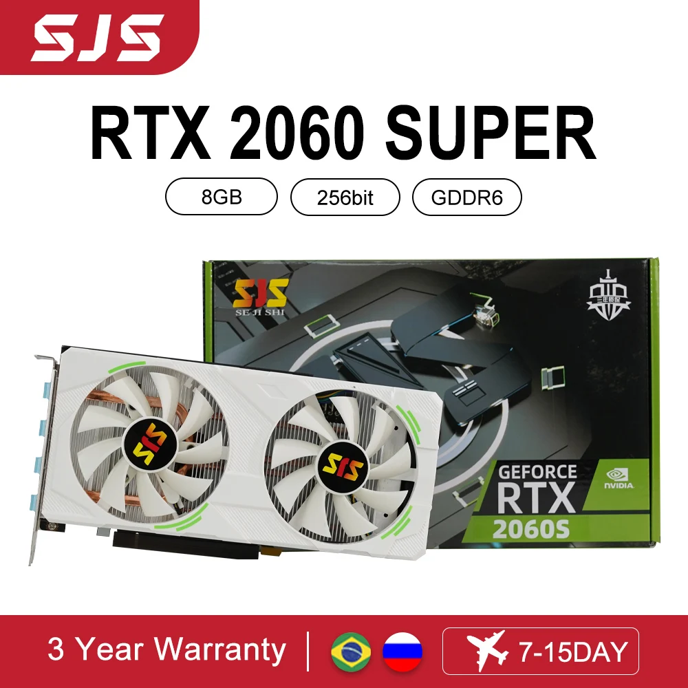 Sjs Geforce Rtx2060 Super Rtx 2060 S 8gb 12nm Gddr6 Video Card Rtx 2060 ...