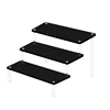 Acrylic Shelf Display Stand Perfume Organizer Shelves for Figures Toys Cupcake Desserts Cosmetic Jewelry Black Shelves Storage 1