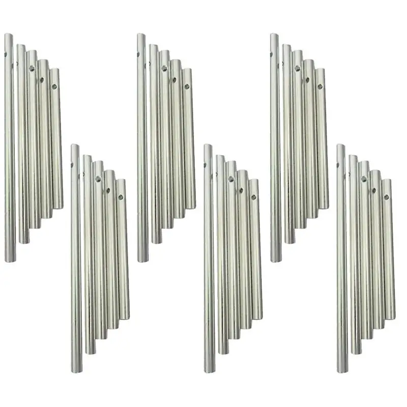 

Wind Chime Diy Pipe Tubes Aluminum Tube Pendant Chimes Hanging Metal Set Outdoor Replacemeent For Windchimes Empty Handcraft