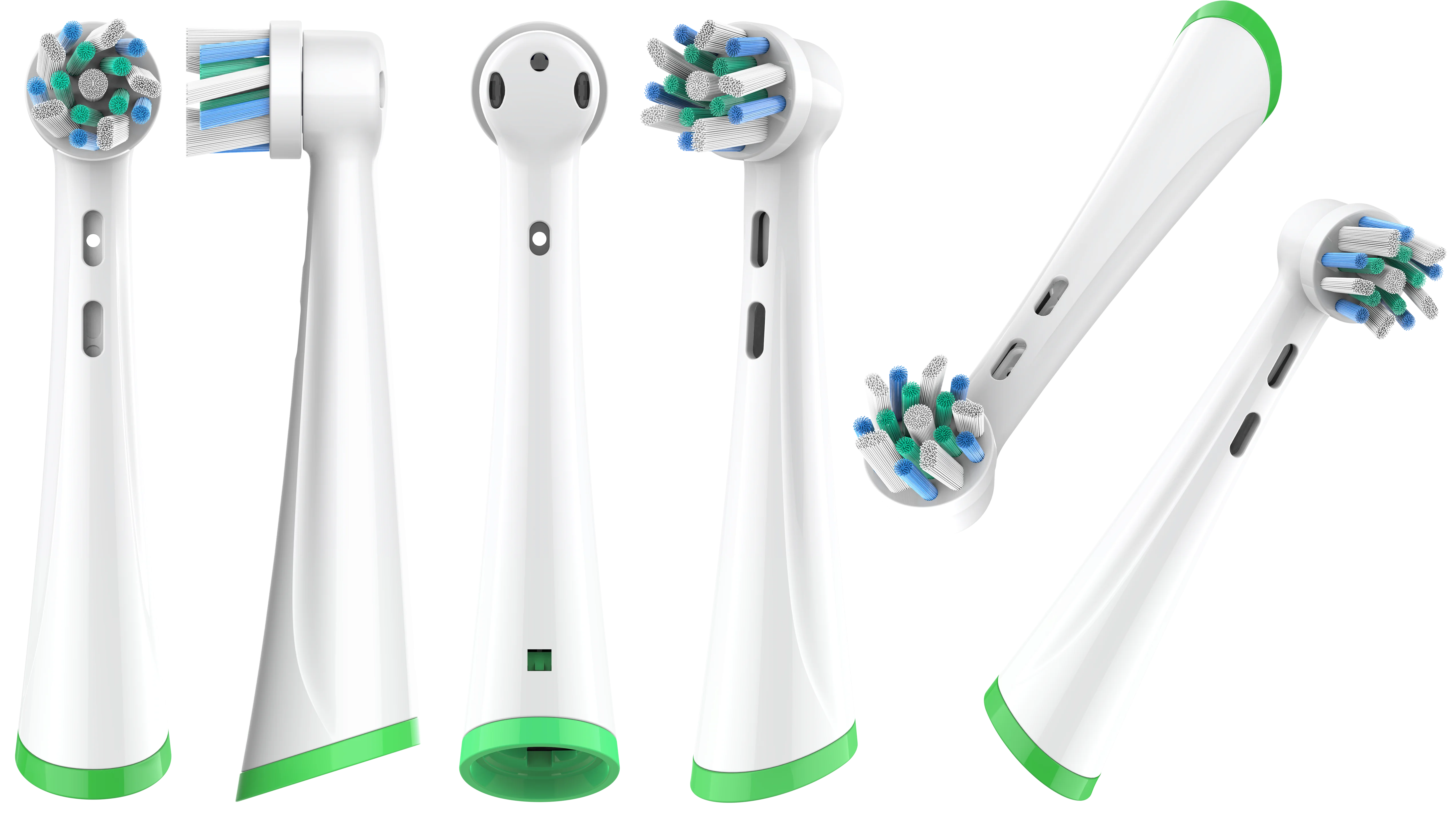 Ersatz-Bürstenköpfe für Oral-B iO2, iO3, iO4, iO5, iO6, iO7, iO8, iO9, iO10 Zahnbürsten, weiche Borsten. – Detail 6