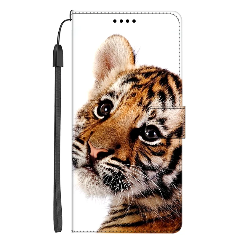 Leather Flip Magnetic Stand Card Holder Phone Case - Shockproof Bumper Cover