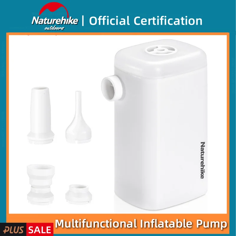 

Naturehike 3 in 1 Multifunctional High Power Air Pump Mini Power Bank LED Light Lighting Outdoor Sleeping Pad Carpet Inflatable