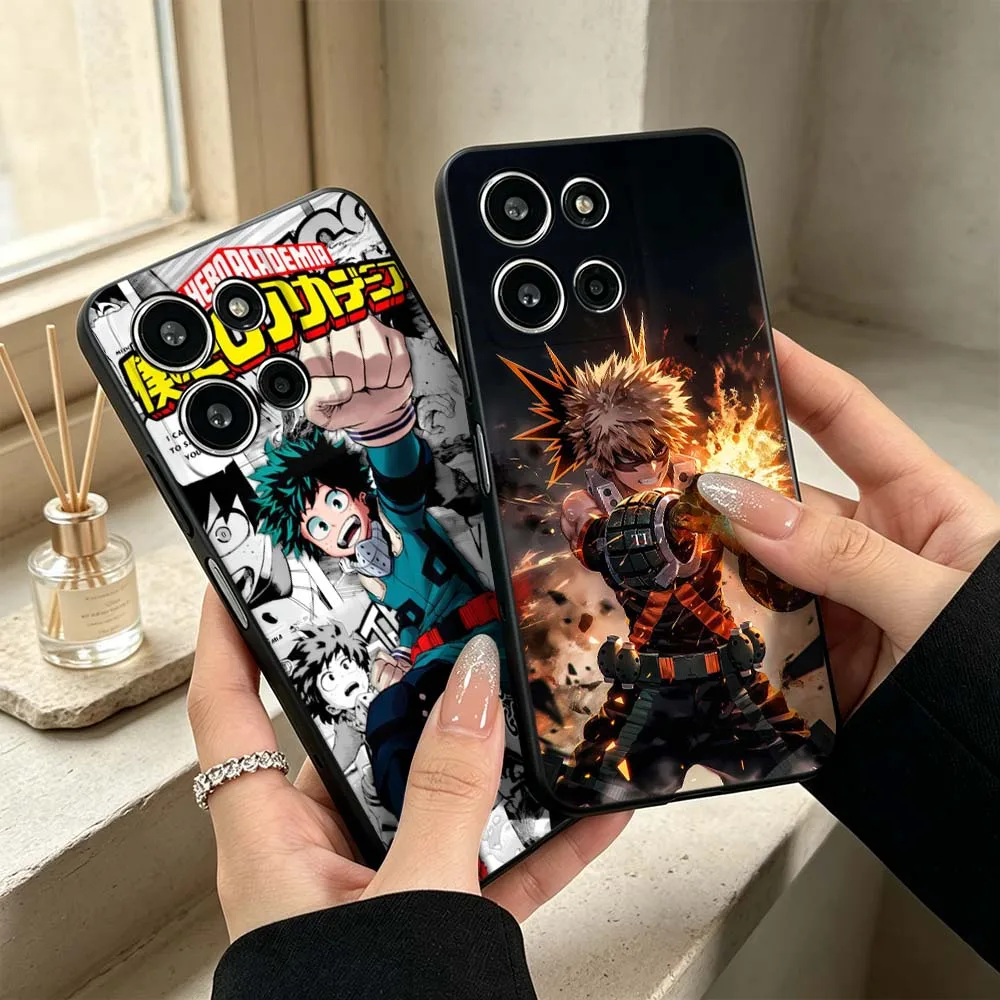 MHA Two Hero Anime Art Phone Case
