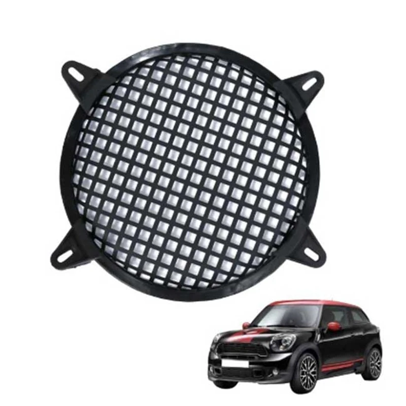 Car Speaker Grille New 6/8/10/12 Inch Loudspeaker Protective Mesh Cover Net Car Speakers Power Amplifier Circle Unit Net Sound Box Grille