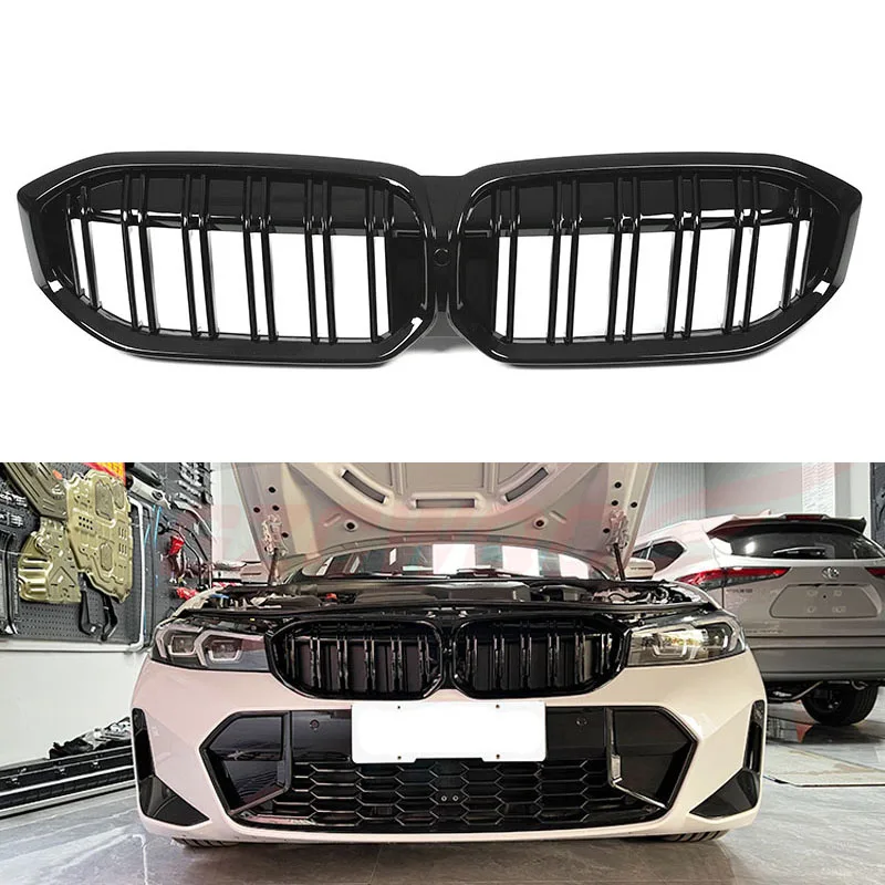 

Car Racing Facelift Grills Bumper Grille Fit For BMW G20 G28 3 Series 320i 325i 330i M340i 325Li xDrive M LCI Grille 2022+ON