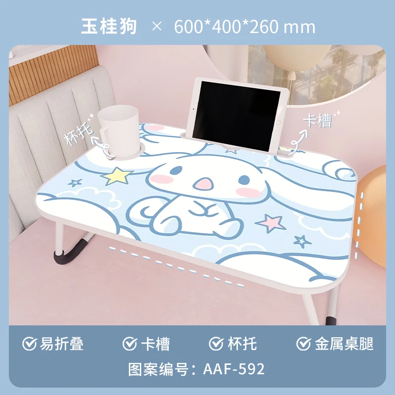 Table on Bed Bay Window Folding Table Student Laptop Desk Lazy Bedroom Sitting Desk Bedside Table