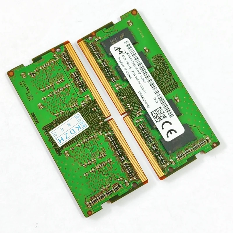 Micron-ラップトップRAM,ddr4,4gb,2666mhz,1rx16,PC4-2666v-SCO-11