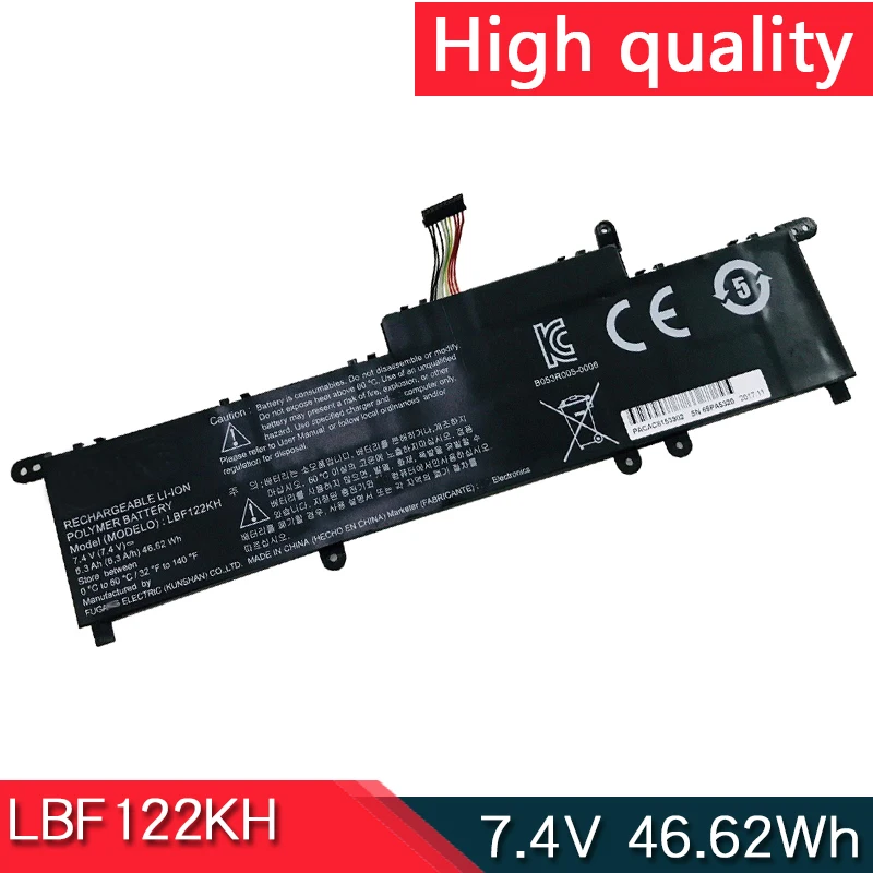 

NEW LBF122KH 7.4V 46.62Wh Laptop Battery For LG Xnote P210 P220 P330 P210-GE30K P210-GE25K GE20K GE2PK