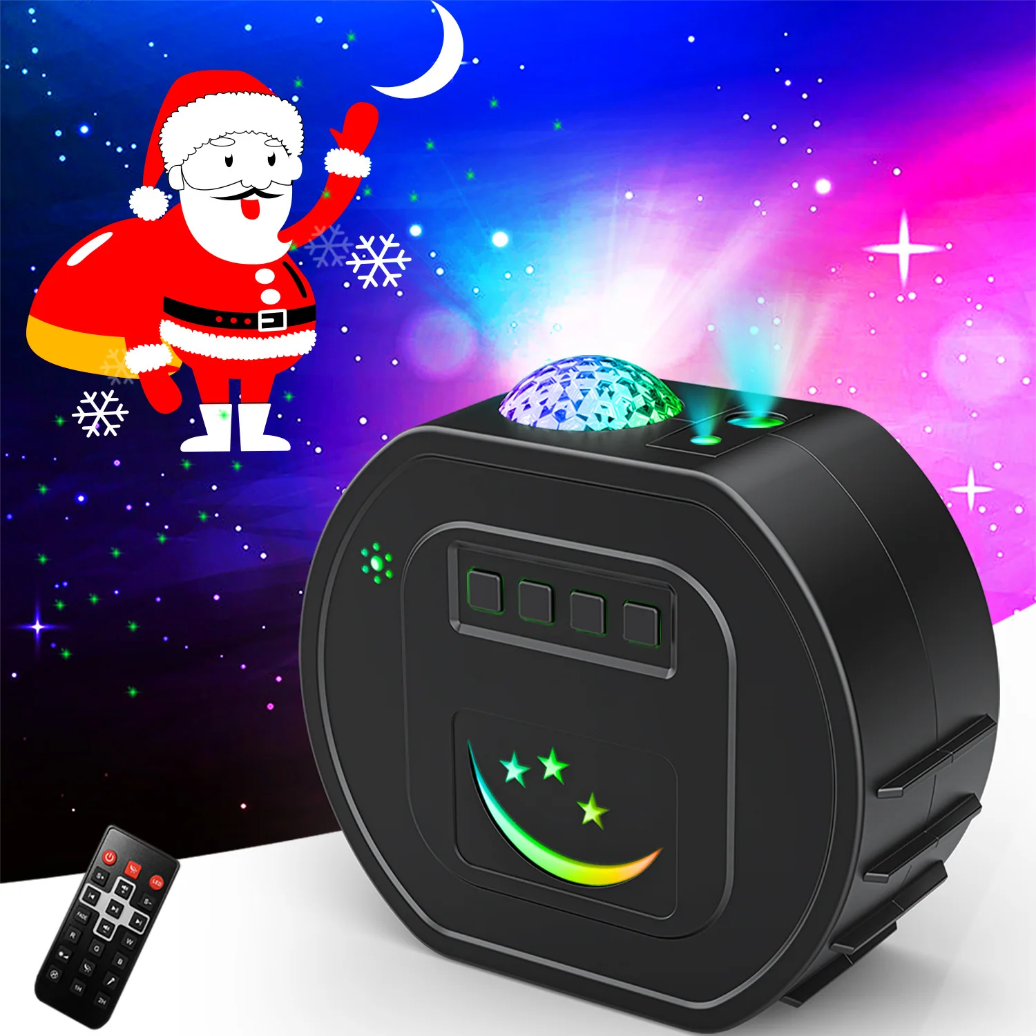 2021 Christmas projector light 5 in 1 atmosphere light starry sky light party stage gift Christmas projector children gift. 2021 50pcs jewelry velvet bag beam flannel storage pouch wedding candy time christmas gift packaging fashion simple atmosphere