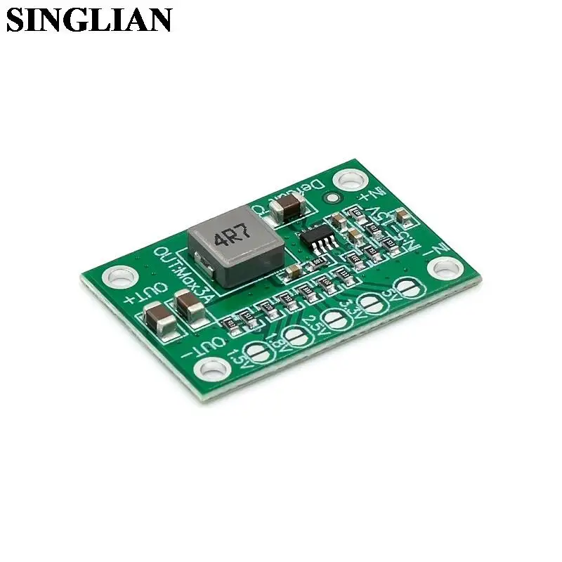 조정 가능한 전원 모듈 출력 1.25V 1.5 2.5 3.3 5V CA-1235 3A 조정 가능한 모듈
