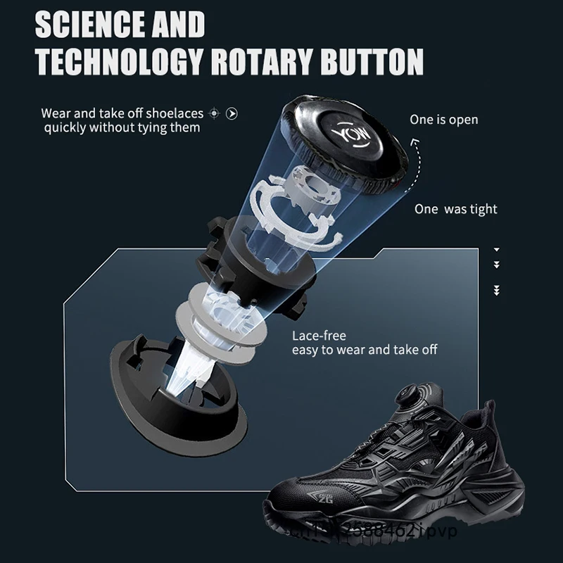 Safety Shoes Work Sneakers Industrial Boots for Men
