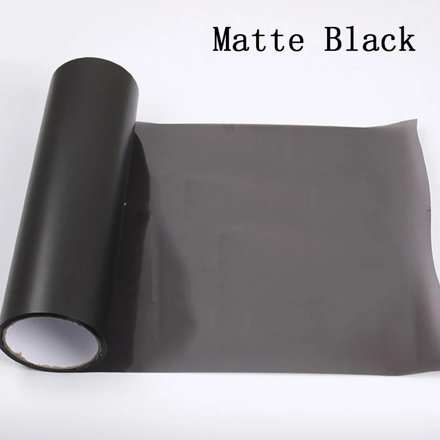 Premium Smoke Black Protective Film for Vehicle Lights - Auto Styling Decoration Accessories