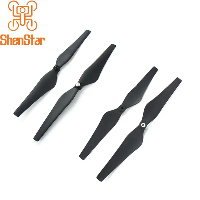Drone Propeller Drone Propellers Drone Propeller Blades Propeller Replacement Parts 2Pairs 1345 Self-tightening Propellers CW CCW Props Composite Self-locking 13*4.5 for DJI Inspire 1 Professional Plane Paddles