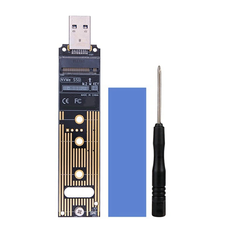 

Адаптер M.2 NVME SSD-USB 3,1, PCI-E в USB-A 3,0, карта преобразователя 10 Гбит/с, USB3.1 Gen 2 для M.2 NVME 2242 2260 2280