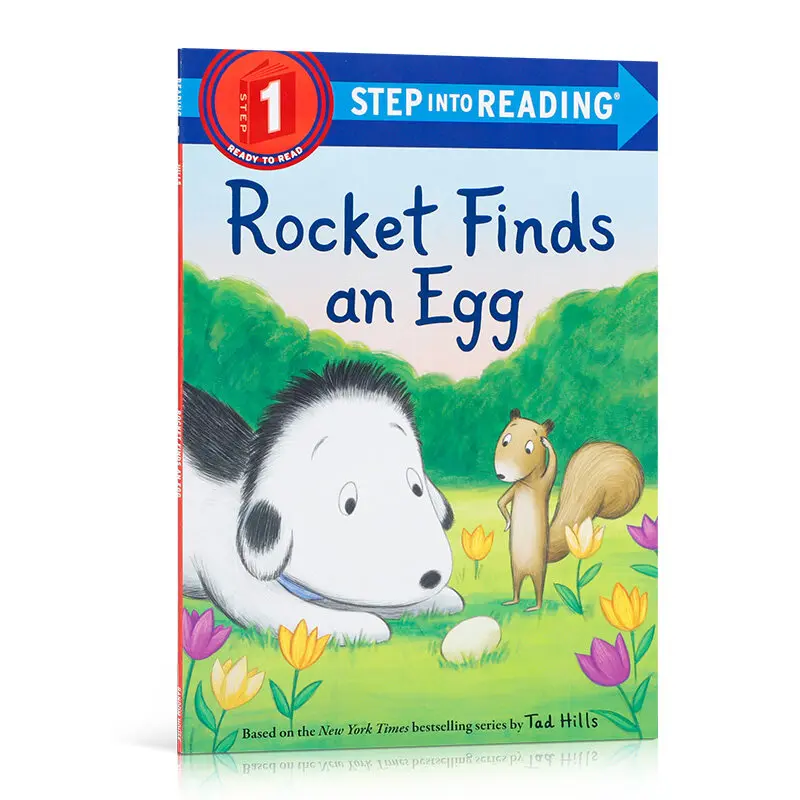 

Milumilu Step Into Reading1 Rocket Finds An Egg Original English Books Reading Animal Theme Story Book