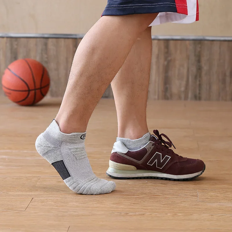 Anti-slip Football Cotton Socks Men Women Short Long Tube Soccer Basketball Sport Socks Breathable Deodorous 38-43