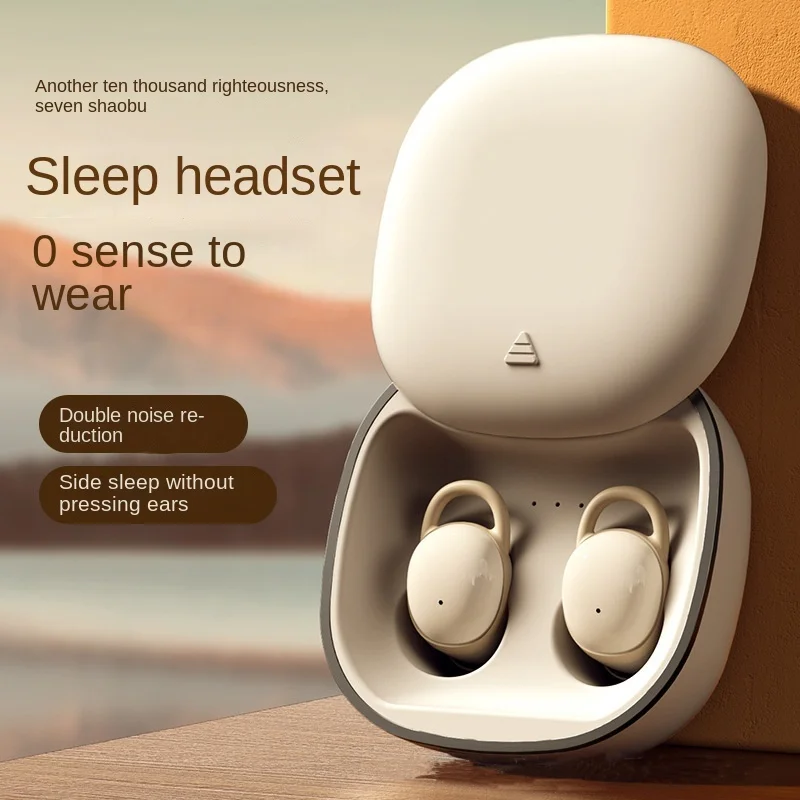 

New Sleep Headset Private Model Mini Earplug TWS Wireless Bluetooth Headset 5.2 Long Life High Sound Quality
