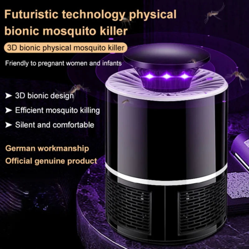 Muto Fisico Bionic Mosquito Killer Usb Mosquito Catcher Catalitico Mosquito Destroy Lantern House Silent Inaled Mosquito