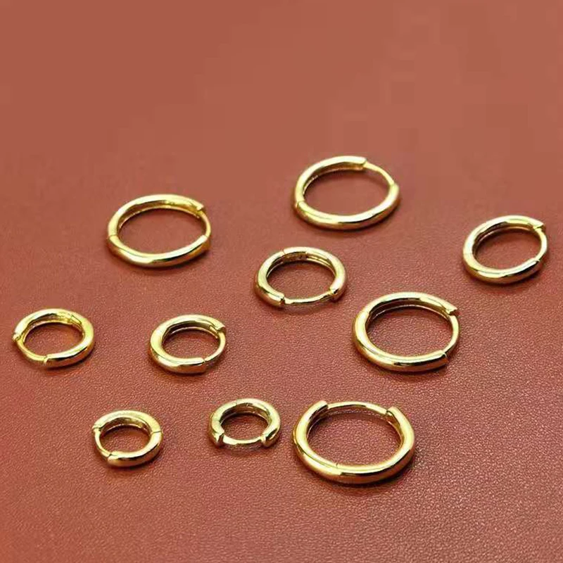 Mini Hoop Earrings Stainless Steel Earrings for Women Men Gold Color Tiny Cartilage Earring Piercing Pendientes Mujer Hombre 4