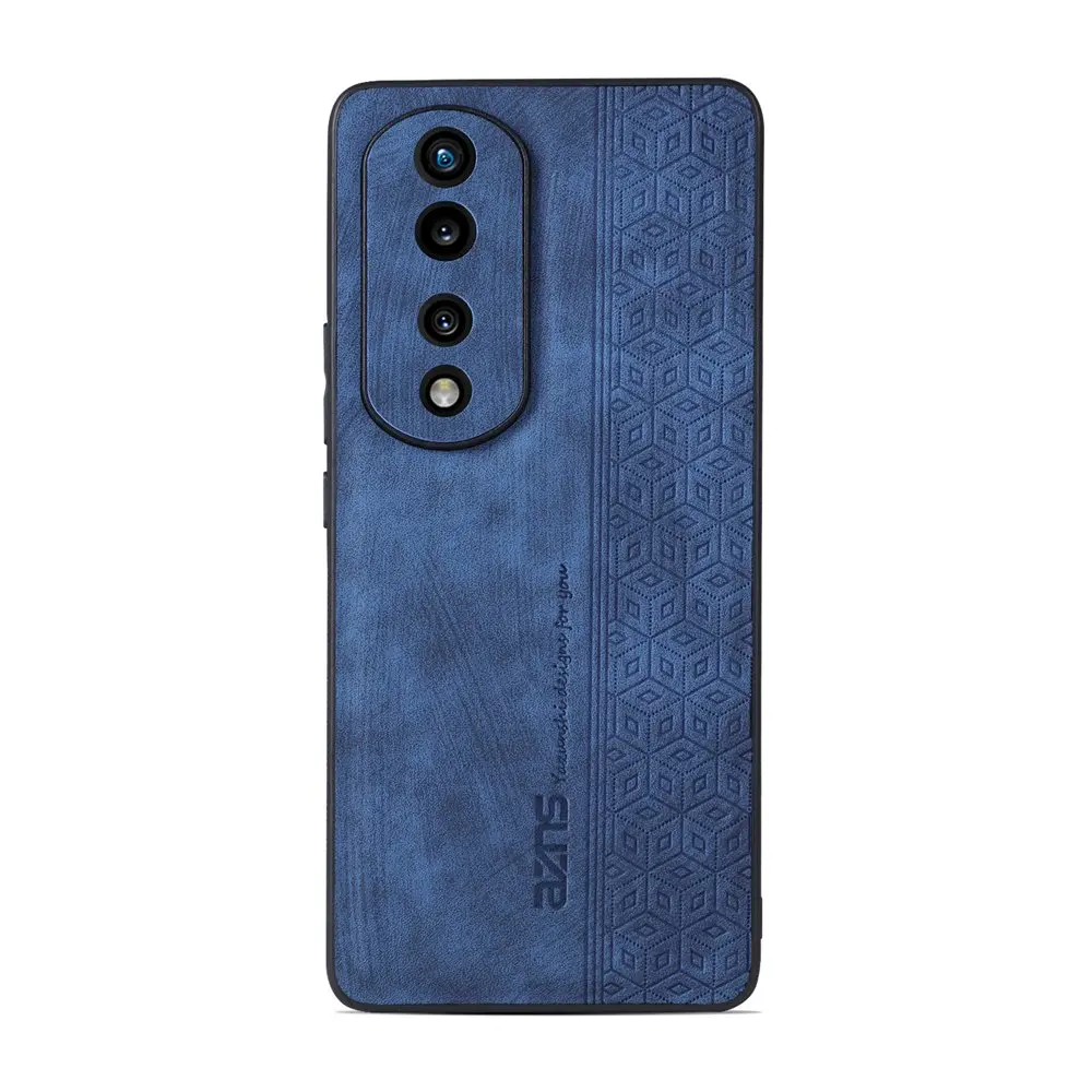 Ultra Thin Cube Pattern Leather Protective Case - Full Coverage Cover