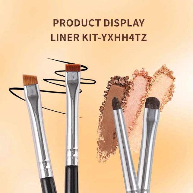 OVW Ultimate Eye Makeup Brush Set: Precision Eyeliner, Detailing, Blending, Concealer, and All-Purpose Brushes for Flawless Arti
