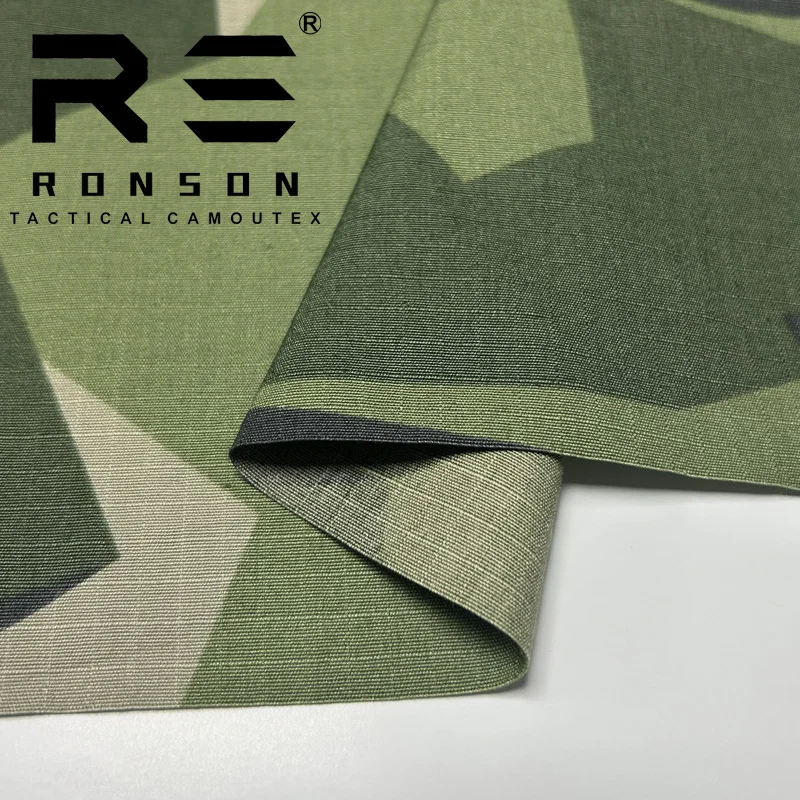 50% Nylon 50% Cotton fabric M90 NYCO5050 Ripstop tactical fabric for uniform