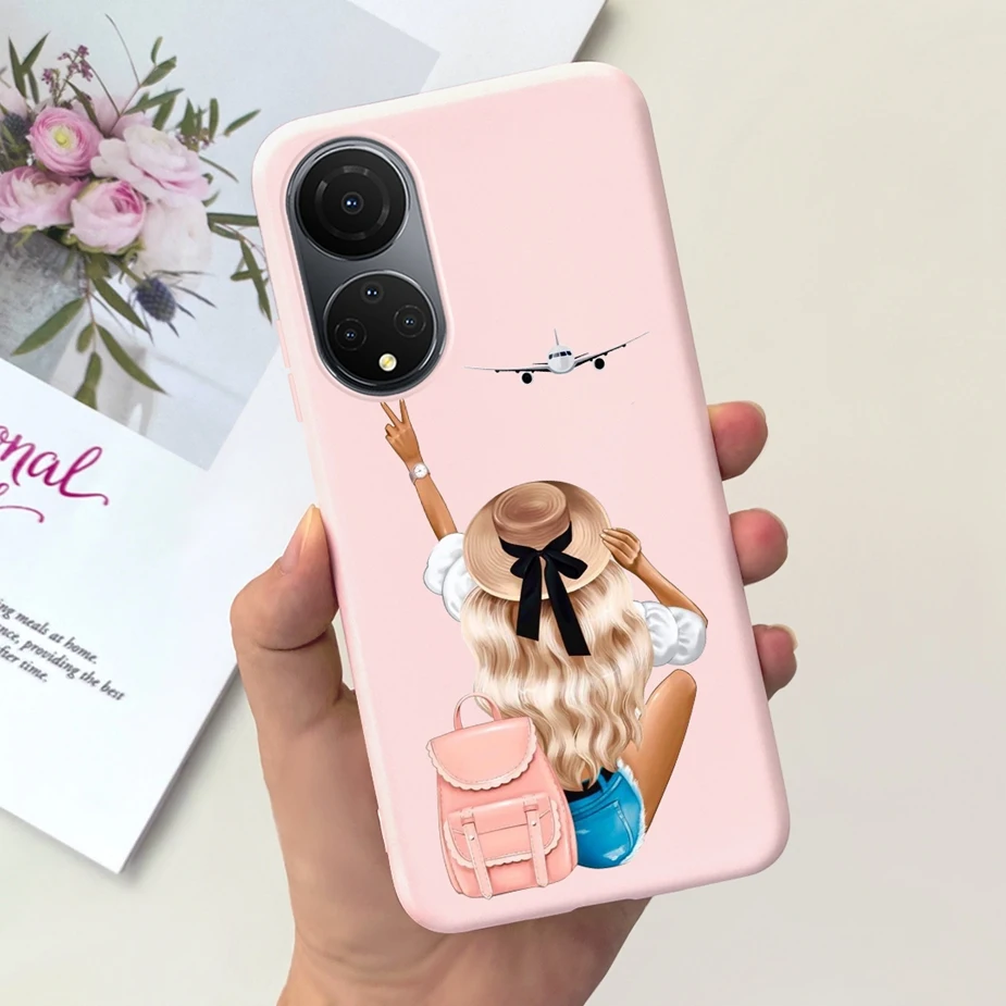 Cute Astronauts Cartoon Soft TPU Phone Case Cover
