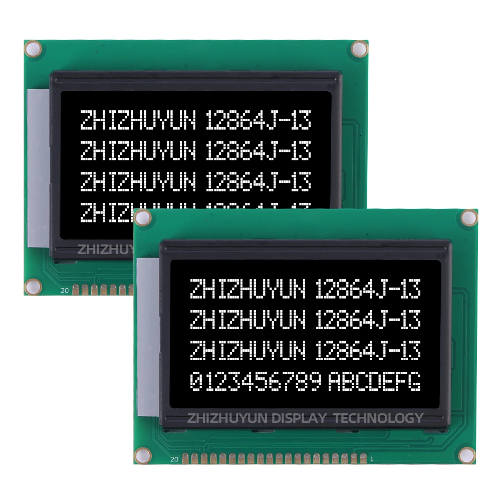 12864J-13 Display Module Orange Light Black Characters Text Display LCD Screen Graph Lattice Module lcd display module display module