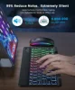 Hebrew/Russian/Spanish/Portuguese/Korean RGB Backlight Bluetooth Keyboard For IOS Android Windows iPad  Samsung Tablet Laptop 3