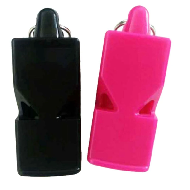 

200 Pcs Non-Nuclear Professional Referee Whistle Fox Whistle Plastic Life-Saving Whistle Special For Game