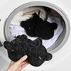 2pcs Pet Hair Remover Bear Shape Laundry Ball Washing Machine Lint Catcher Reusable Clothes Sofa Cat Dog Hair Cleaning Sponge 1