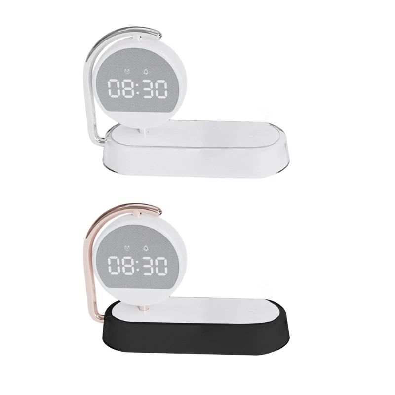 

Alarm Clocks for Bedroom Bedside Lamp Night Light Birthday Gift for Kid Women