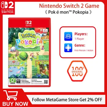 Offerte di giochi per Nintendo Switch 2 - Pokémon Pokopia - Cartuccia di giochi NS2 Supporto per scheda fisica TV Modalità portatile da tavolo