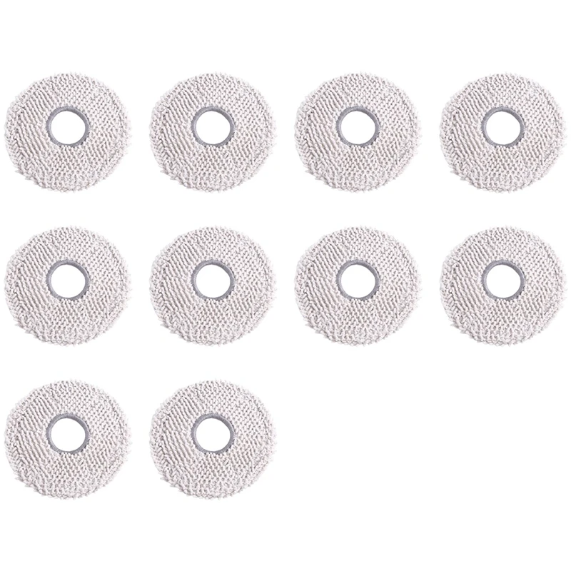 

10 PCS Replacement Parts Accessories For Ecovacs Deebot X2 / X2 Pro Robot Rag Replacement Accessories Rag Consumables