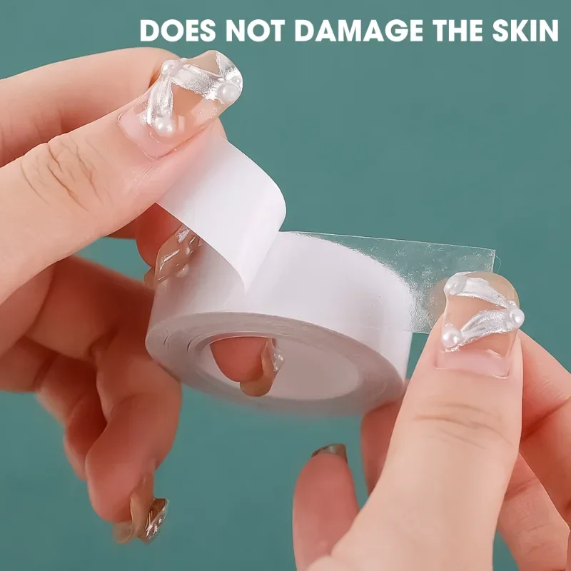 Double Sided Body Tape Self-Adhesive Bra Clothes Dress Shirt Secret Sticker Clear Lingerie Tape Anti-naked Invisible Chest Patch body tape breast sticker