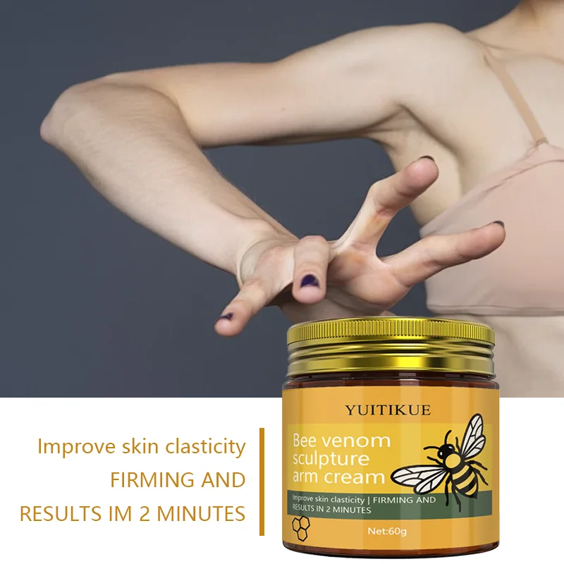 YUITIKUE Bee Venom Sculpting Arm Cream Enhances Skin Elasticity | Firm and Effective in Just 2 Minutes