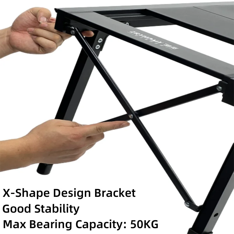 Tryhomy IGT 3 ユニットアルミ合金テーブルキャンプリフティング