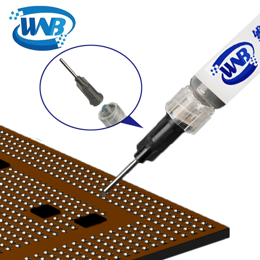 Фото Прыгающий провод серии WNB M, паяльная Оловянная паста 3 мл 138/158/183 ℃, паяльный флюс для ремонта телефонных отпечатков пальцев №2