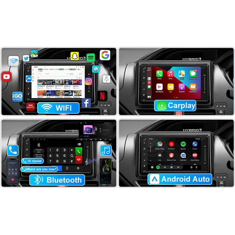 カーラジオ7インチ,Android 13,4 GB 64GB,GPS, FM,Bluetooth