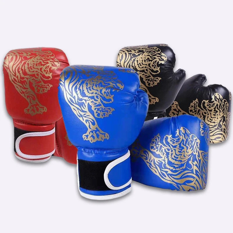 Boxing Glove Kickboxing Protective Glove Kids Children Punching Training Sanda Sports Supplies