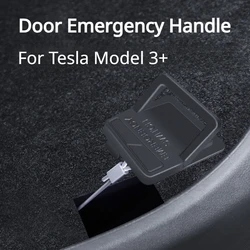 Door Emergency Handle for Tesla Model 3+ Rear Door Physical Mechanical Door Lock Unlock Puller Button New Model3 Highland 2024