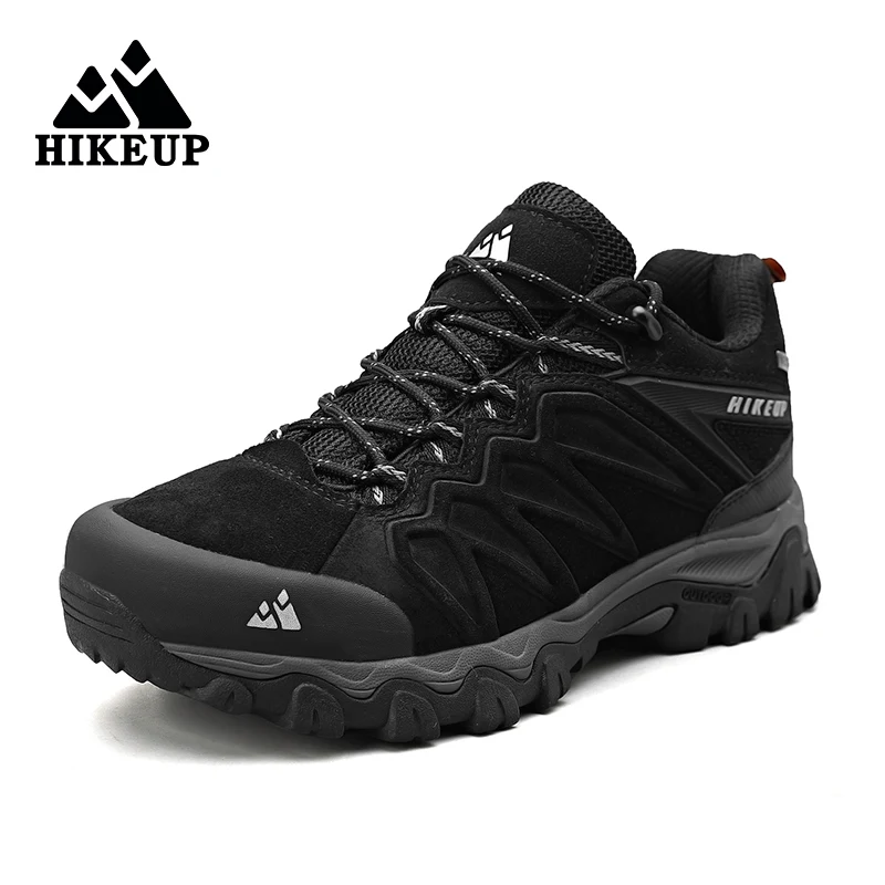 Hikeup rutsch feste verschleiß feste Outdoor-Wanderschuhe atmungsaktive spritzwasser geschützte Kletter männer Sneaker Trekking Jagd tourismus – Detail 30