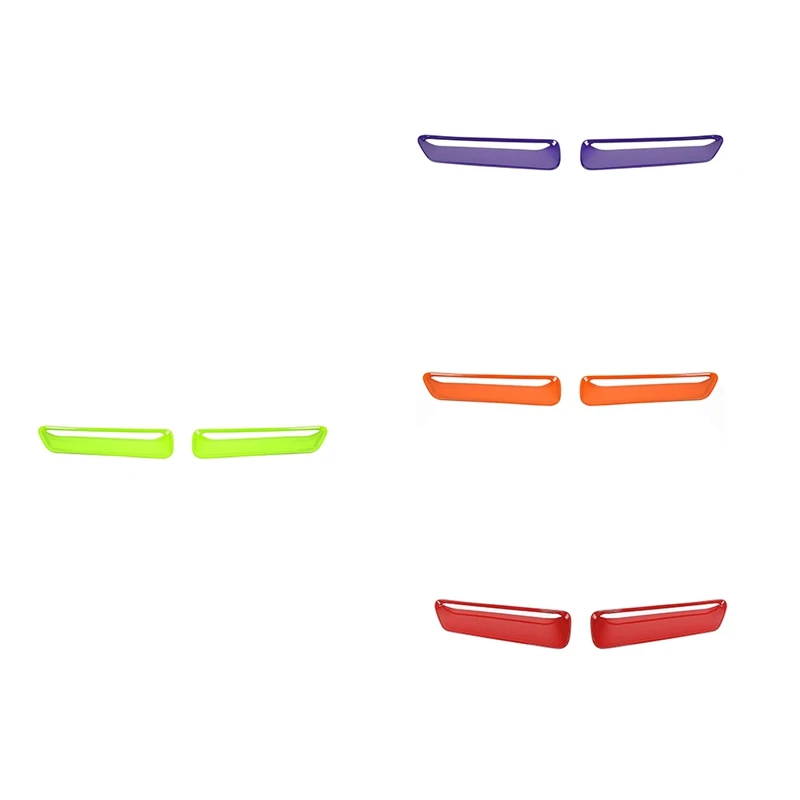 

Крышка для кондиционера воздуха, отделка для выпускного отверстия, внешние аксессуары для Dodge Challenger 2015-2020, ABS