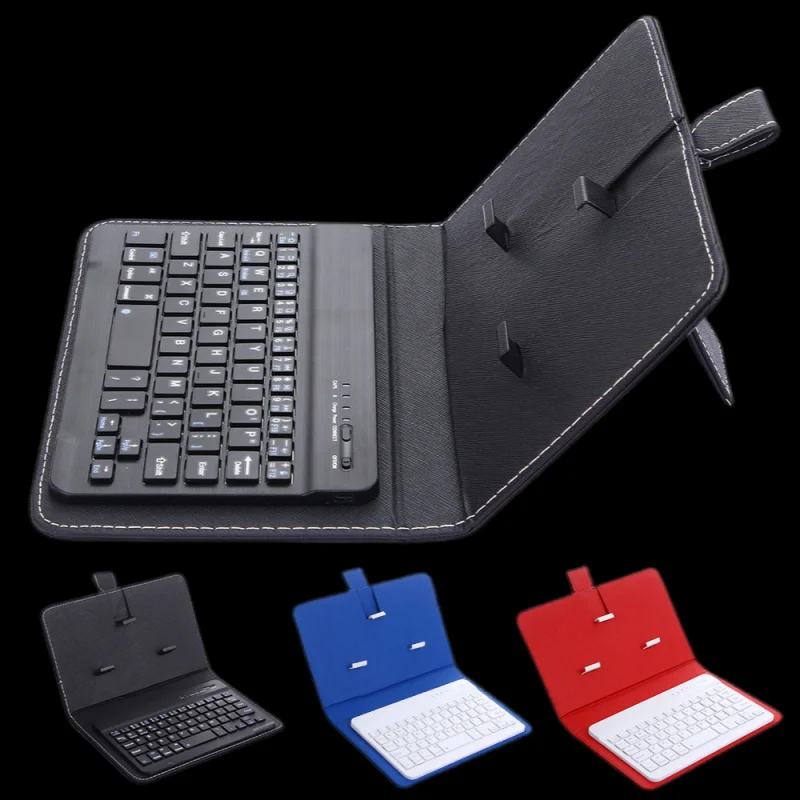 Teclado magnético de control maravilloso, funda tipo teléfono, tableta, computadora, teclado inalámbrico Bluetooth para Android, iOS, Windows