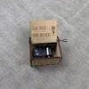 1pcs New Healing Soul Wooden Hand Music Box diy Creative Classical Music box Colored Music Box Merry Christmas 4